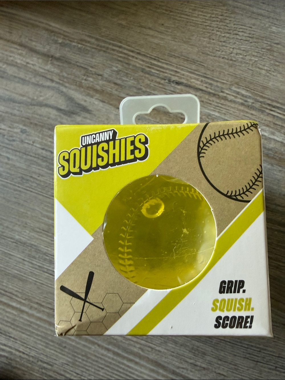 Yellow softball Squishy